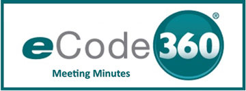 Minutes Image of eCode360 Meeting Minutes logo