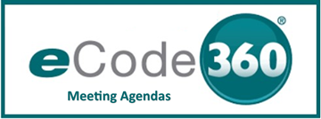 Agendas Image of eCode360 Meeting Agendas logo